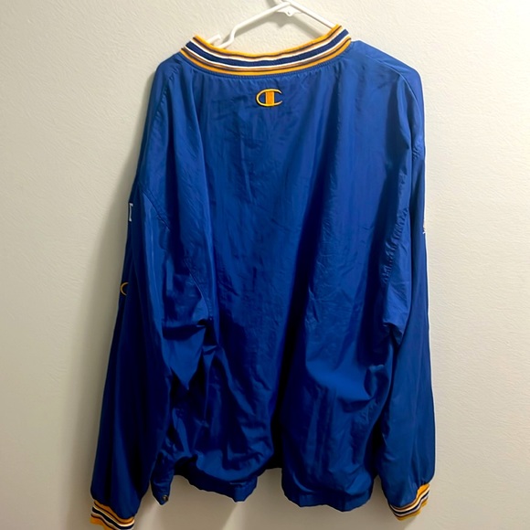 90’s St. Louis Rams Champion NFL Pullover Windbreaker Jacket Size XL - Picture 7 of 9